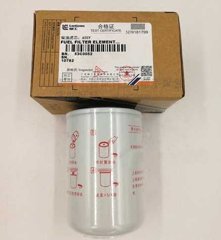 Liugong fuel filter element Assy 53C0052