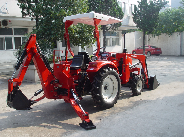 Dongfeng-Tractor-with-Backhoe