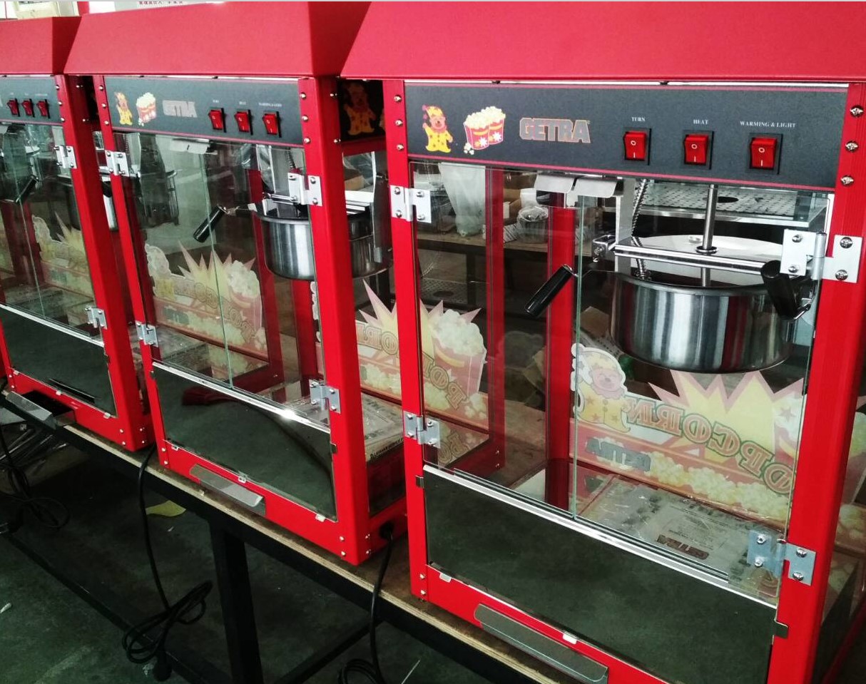 Popcorn Machine with Teflon Pot ET-POP6A-R(Luxury)