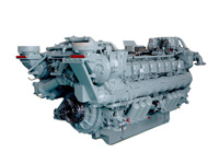 
 MTU Marine Diesel Engine