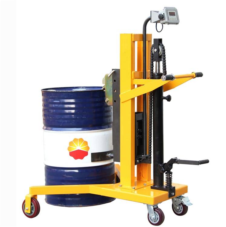 450KG Pedaled Operation Hydraulic Drum Carrier with Scale DTF450B-1