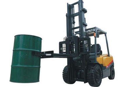 Single-Drum-Clamp-Attachment-for-forklift